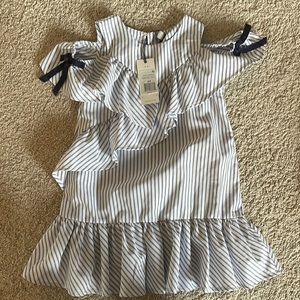 TODDLER 4/5 HABITUAL NEW COLD SHOULDER DRESS